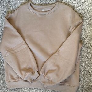 Classic Tan Sweatshirt for Women